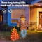 Glitzhome® Lighted Fall Scarecrow & Pumpkin Outdoor Decor with Warm White LED Lights Set